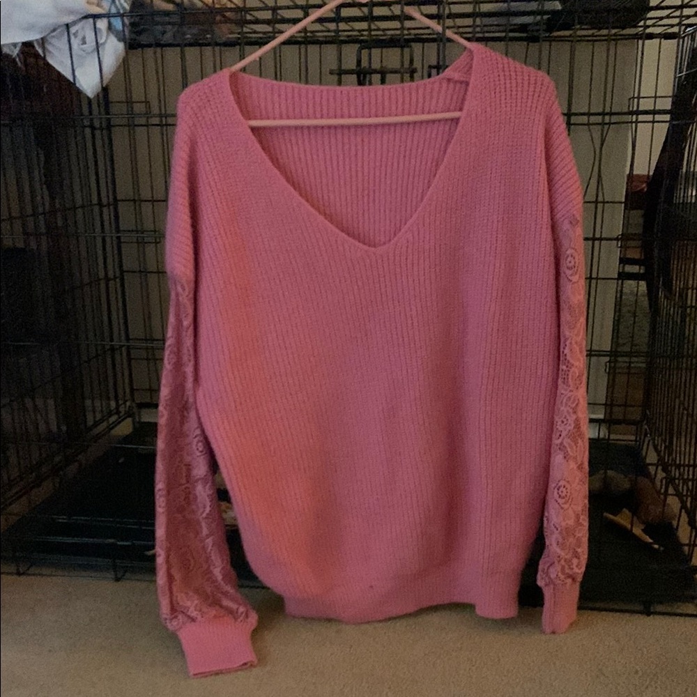 Pink Women's Sweater
